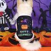 Ropa para mascotas Halloween calavera cachorro cubo de calabaza negro nuevo transfronterizo gato disfraz de transformación calabaza fantasma