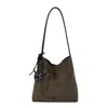 Bolsas Retro de Nicho Bolsos para Mujer 2026 Nuevo de Moda Bolso Cubo de Gran Capacidad Bolso de Hombro Moderno Bolso de Hombro Casual