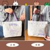 Bolso de Lona de Moda para Mujer 2026 Nuevo Modelo Bolso Tote Bolsa para Lonchera Minibolsa de Mano Bolsa para Almuerzo de Estudiante y Viajero al por Mayor