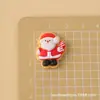 Accesorios de resina para Navidad, pegatinas de color crema para fundas de teléfono DIY, pasadores para el pelo, diademas, llaveros, pendientes, colgantes y decoraciones para zapatillas