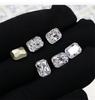 Strass de Arte de Unhas Dongzhou Star Zircônia Formato Ovo de Pomba Quadrado Açúcar Gelo Zircônia Cintilante Alta Cor Strass Fundo Pontiagudo Decorações de Arte de Unhas DIY