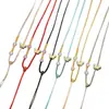Cordões para Pingentes Atacado, Tiras de Pescoço Multicor, Cordões Trançados Ajustáveis para Jade e Ágata, Cordões de Jade Premium