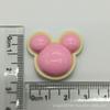 Nuevos Dibujos Animados Mickey Resina Accesorios Horquilla Accesorios para el Cabello Zapatos con Agujeros Hebilla para Zapatos Carcasa para Teléfono Móvil Parche Accesorios