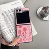 Capa Protetora de Celular Mickey de Alta Qualidade para Samsung Zflip4 Dobrável para Cima e para Baixo Zflip5/7 Estilo Anime Fofo
