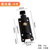 Cerradura de puerta de madera con perno de resorte de acero inoxidable engrosado, cerradura automática para puertas de baño y ventanas, cerradura de perno china, cerradura de puerta antirrobo