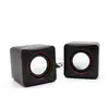 Altavoz pequeño cuadrado Neutro 2.0 audio USB altavoz pequeño de escritorio regalo de instalación computadora portátil transfronterizo