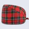 Entrega transfronteriza de gorros quirúrgicos de algodón puro para salones de belleza, gorros universales sin visera, gorros con cola de cúpula, turbantes médicos y pañuelos para la cabeza