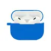 Adecuado para AirPods Tercera Generación Cubierta Protectora Cubierta para Audífonos Inalámbricos Bluetooth de Apple Estuche Protector para Audífonos de Silicona de Color Puro