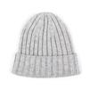 [em estoque] chapéu de tricô clássico de lã merino e caxemira para outono e inverno, com barra dobrável, colorido, chapéu quente de qualidade para atividades ao ar livre, para o frio