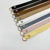 Bolsa versátil de colores con cierre de resorte, correa reemplazable, asa, correa corta, correa para bolsa pequeña, accesorio de bolsa, correa única