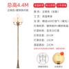 Luz de jardín de 3 m para el hogar, 220 V, impermeable, para exteriores, jardín, villa, poste alto, comunidad, parque, retro, LED, farola