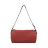 Cross-border pequena bolsa feminina 2025 novo nicho retro alça de ombro larga bolsa cilíndrica elegante bolsa de ombro crossbody para todos os jogos