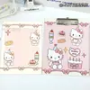 Bloco de Notas Estilo Prancheta B5 Gatinho Cartoon com Páginas Coloridas, um Caderno de Recados Portátil para Anotar Notas e Mensagens