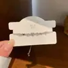 Pulsera Extraíble con Corazón de Zircón Rosa Incrustado en Plata y Diamantes para Mujer, Estilo Dulce de Niña, Joyería Versátil para el Viaje Diario al Trabajo para Mujer al por Mayor