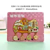 Imán para Refrigerador de Luoyang con Letras Metálicas, Souvenir Cultural y Creativo de las Grutas de Longmen y la Montaña Laojun, Imán para Refrigerador de Aleación