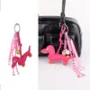 Venta al por mayor de fábrica Ins Retro Perro Salchicha Colgante para Bolso Serie Miu Cachorro Cuerda Trenzada Hecha a Mano Llavero de Pareja Cordón