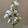 Flores Artificiais Azuis para Casamento Flores Falsas de Teto Decoração de Casamento Parede de Flores Arranjo de Flores de Chão para Casamento Materiais para Arranjo de Flores de Seda
