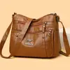 Bolso casual transfronterizo para mujer, estilo nuevo, bandolera simple elegante de moda para mujer, bolso de mamá, venta al por mayor de fábrica