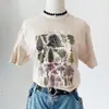 Moda de Verano Camiseta Unisex Árbol Vintage Camisetas para Mujer Broma