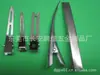 Pinza de metal de punta fina para fábrica pinza de horquilla única engrosada pinza de doble horquilla pasador de pelo pinza de pico de pato pinza de boquilla de pato [¡en stock!]