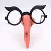 Disfraz de Halloween Set de Marco de Nariz de Bruja Gafas de Bruja Accesorios para Fiesta de Disfraces de Mago Baile de Graduación Actuación