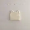 Chapéu infantil estilo coreano primavera e outono inverno fofo super fofo bebê tricô lã proteção de orelha pullover quente