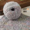 Lana de camello colorida, mohair, hilo fantasía tejido a mano para bufandas, abrigos, suéteres de lana tejidos a mano, gorros de bricolaje