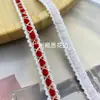 Accesorios de Ropa para Mujer con Adorno de Encaje en Forma de X Tejido de Terciopelo Estilo Coreano Inspirado en Chanel, Puño DIY, Materiales para Prenda Qipao