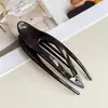 Pinza de Pato Grande Pinza Cola de Golondrina Pinza para el Cabello para Mujeres Color Crema Pinza Recta Pinza de Garra Pinza de Tiburón de Seguridad 2026 Nuevos Accesorios para el Cabello