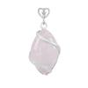 Comercio exterior transfronterizo joyería al por mayor colgante ovalado de cristal natural collar de línea simple ojo de caballo femenino versátil sensación de alta gama