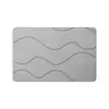 Tapetes de banho de terra de diatomáceas, com design personalizado, minimalistas e elegantes: fácil de limpar, absorvente, de secagem rápida e antiderrapante. Também adequado para entradas e é resistente a manchas