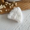 Asas de anjo de pelúcia Tecido Orelhas Fita Arco Decoração Lace Bordado Pano Adesivo Feito à Mão DIY Material