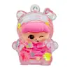 Boneca Figurine de Areia com Fluxo de Óleo Desenho Animado Super Fofa Licenciada Oficialmente Caixa Surpresa Chaveiro Presente Boneca de Acrílico