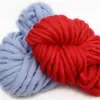 Hilo islandés extra grueso, popular en Corea, para hacer a mano gorros, bufandas y mantas; suministros de tejido hechos a mano disponibles del fabricante