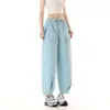 Pantalones Casuales de Secado Rápido para Mujer para Exteriores, Pantalones de Paracaídas Finos y Transpirables de Verano, Pantalones Cropped de Moda Tendencia para Hombre