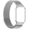 Para Mi Band 9 Pro Correa de Metal Milanesa con Marco Metálico Mi Band 9 Pro Correa con Marco Metálico Ajuste 20m