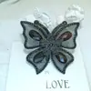 Bolsos Creativos para Niñas, Accesorios de Mariposas, Accesorios de Mariposas de Tela, Accesorios de Pedrería Galvanizada, Accesorios Decorativos