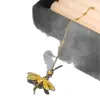Accesorios Clásicos Estilo Xiuhe con Versátiles Colgantes Dorados para la Frente, Horquillas para el Cabello Estilo Chino Dulces y Juveniles de Hanfu con Dragón y Fénix