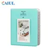 Adecuado para Polaroid Mini9 Álbum de Fotos Postre 3 pulgadas Álbum de Fotos Estilo Coreano Fresco y Sencillo Papel Fotográfico de 3 pulgadas Álbum de Tarjetas Conmemorativas
