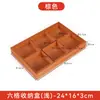 Escritorio Rejilla Almacenamiento de Madera Rectangular Caja de Madera Maciza Oficina Jardín de Infancia Artículos Varios Nueve Compartimentos Múltiples Compartimentos Área de Arte