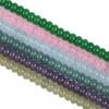 Tao Seleciona Contas de Ábaco de Pedra Natural Acessórios Água-marinha Sintética Quartzo Rosa Jade Hetian Cristal de Jade Contas Soltas Atacado