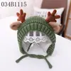 Toucas de Bebê Inverno Bebês Super Fofas Meninos Toucas de Lã Crianças Outono e Inverno Toucas de Tricô Grossas Atacado