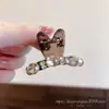 2026 Estilo Coreano Dongdaemun Novo Coração Strass Totalmente Strass Super Brilho Pequeno Grampo de Garra Feminino Estilo Elegante Acessórios de Cabelo para Penteado Grampos