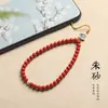 Nuevo Colgante Estilo Chino para Teléfono, Lanyard de Cinabrio, Accesorio para el Año de Nacimiento, Seguro y Próspero, Cadena para Teléfono Unisex del Año de la Serpiente