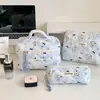 Nueva Bolsa de Maquillaje de Fresas, Gran Capacidad, Alto Valor Estético, Organizador de Maquillaje Lindo y Femenino, Neceser Portátil para Viaje