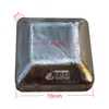 Pie de Estante Base Vertical Pie Base de Carga Tapa Final de Tubo Cuadrado Pie Carga Pesada Pie de Hierro Estante Apilable Taza de Pie Pie de Base de Acero
