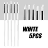 Bolígrafo para Uñas Bolígrafo de Silicona para Presionar Set de 5 Piezas Polvo de Cristal Pegamento para Esculpir Pegamento para Extensiones Presionador de Polvo para Estampado de Puntos y Perlas