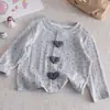 Camiseta Nueva de Otoño 2026 para Niñas con Estampado de Corazones, Top Coreano de Manga Larga con Lunares para Bebé Niña, Camiseta Básica de Primavera y Otoño para Niños