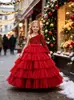 Vestido de Princesa para Aniversário Infantil Transfronteiriço Vestido de Performance para Apresentação de Orquestra Sinfônica de Piano Vestido de Festa para Menina