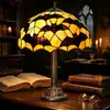 Abajur Tiffany para quarto, sala de estar, escritório, luminária de mesa em formato de morcego, iluminação transfronteiriça, luminária ornamento para decoração de casa